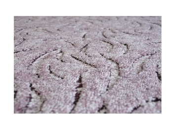 Carpet 70x100 ivano violet leaves stamped, фото
