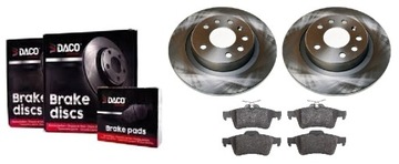 Disks+ pads daco ass opel vectra c signum, фото