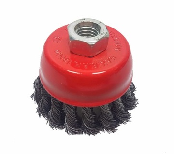 Brush frontal wire metal 75mm solid sturdy, фото
