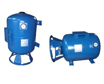 Tank aperture 150l vertical/ level+ pressure gauge, фото