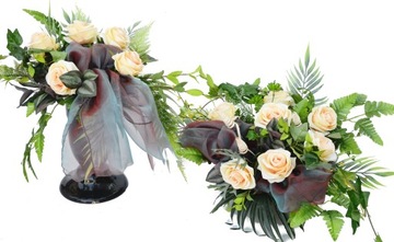 Great bouquet good bundle on cemetery grave super on spring easter, фото