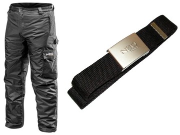 Pants workers isolated winter waist s+ strap, фото