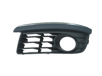 Vw jetta 2005-2010 решітка+ накладка+ хром ліва, фото