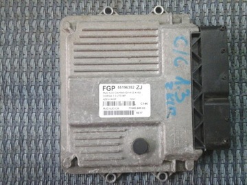 Opel corsa c 1.3 dt control unit 55196352 zj, фото