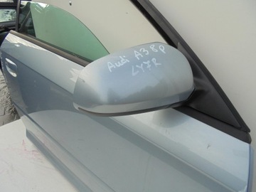 Mirror right audi a3 8p ly7r -expulsion-, фото