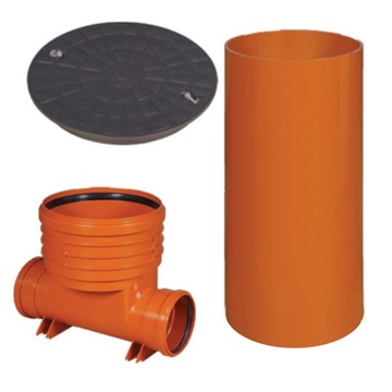 Well through 400/ 200 sewer complete, фото
