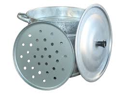 Kettle bowler galvanized 40cm 38, 5l plinth strong, фото