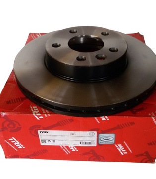 Trw brake disc front nissan micra clio 03 -, фото