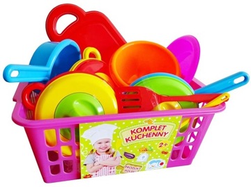 Great garnuszki pots set kitchen+ basket (bracket) pl, фото