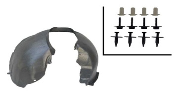 Ford focus mk1 1998 - 2005 - left fender + clips, фото