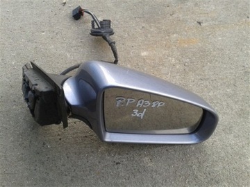 Mirror right electrical audi a3 8p 3-door europe, фото