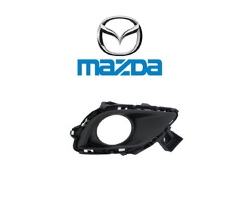 Заглушка рамка противотуманной фары в бампера mazda cx-9 2012, фото