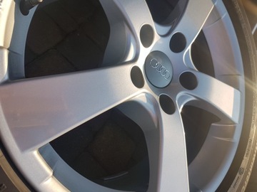 Wheels with tires audi a5, 17', winter, фото