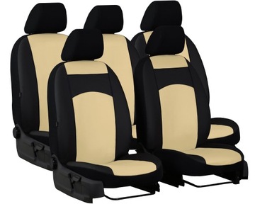 Кожаные чехлы универсальные до renault scenic 2 5m, фото