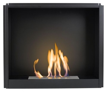 Metallic liner bio to mounting, biofireplace 61x52x19 centimeters new, brand aflamo, фото
