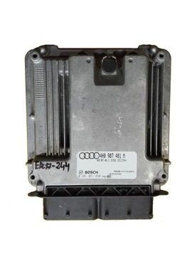 Ecu audi a8 3. 0tdi 0281031660 4h0907401m included, фото