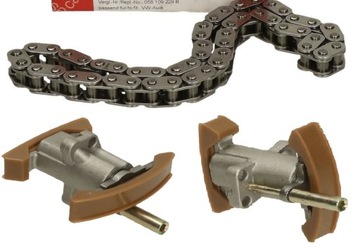 Chain+ tensioner to cf. audi a4 b7 2.0 alt, фото