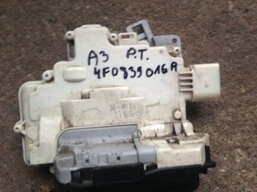 Audi a3 8p a6c6 door lock right rear door 4f0839016a, фото