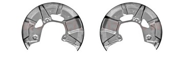 Protective disk front audi 80 b1 b2 90 passat b1 b2, фото