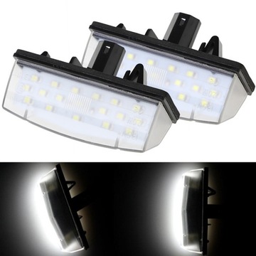 Led подсветка номерного знака lexus ct200h (zwa10) от 2011 год, фото
