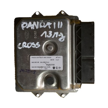 Ecu fiat panda 3 cross 55263700 mjd8f3. полиэтилен в комплекте, фото