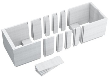 Hull support to baths rectangular schedpol 120 x 61 centimeters, фото