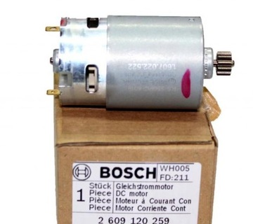 Bosch двигатель gsr 12-2 шуруповерты 12 v 2609120259, фото