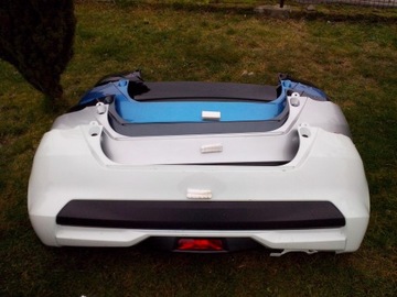 Rear bumper back nissan micra v k14 16 - 17 -, фото