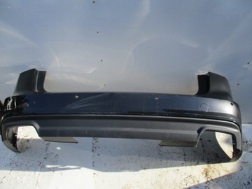 Audi a6 c7 restyling station wagon 4g9 rear bumper back, фото