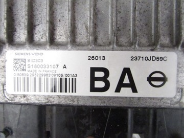Computer control unit 1.5 dci nissan qashqai j10 2009, фото
