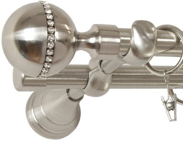 Cornice double 19 mm+ 19 mm 340 centimeters, фото