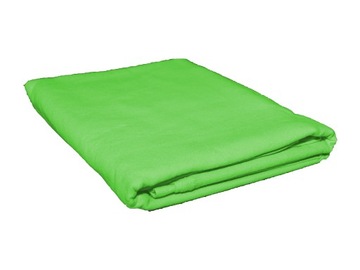 Sheet flannel 160x200 without elastic bands (rubber bands) thick flannel color apple, фото