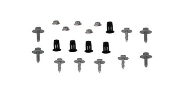 Clips set clip protection motor toyota yaris, фото
