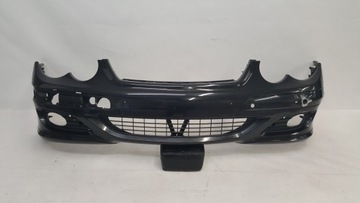 Mercedes c w203 sport coupe restyling front bumper, фото