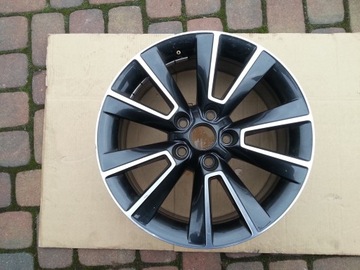 Алюминий диск алюминиевая 17" skoda yeti, фото