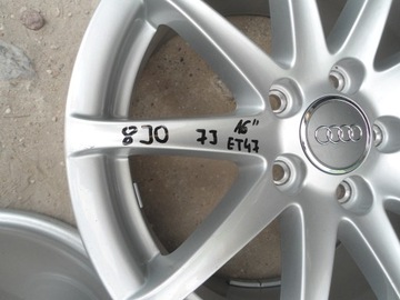 4× audi a3 a4 a5 a6 tt диски 16" 8j 7j et47, фото