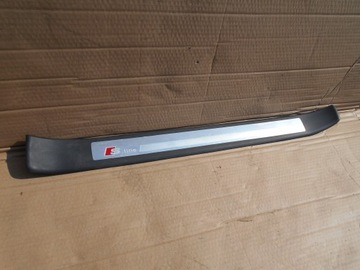 A4 b6 b7 overlay threshold front right s - line, фото