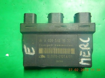 Block control unit vacuum brake booster mercedes e class w210 a0205451632, фото