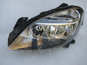 Mercedes b-class w246 headlight h7+ h7 left, фото