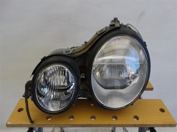 Front left headlight mercedes e 210 restyling xenon 144869, фото