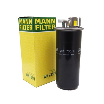 Mann fuel filter wk735/ 1 analog pp836/ 1 kl79, фото