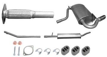 Dacia duster 1.5 dci 4x4 angle complete mufflers, фото