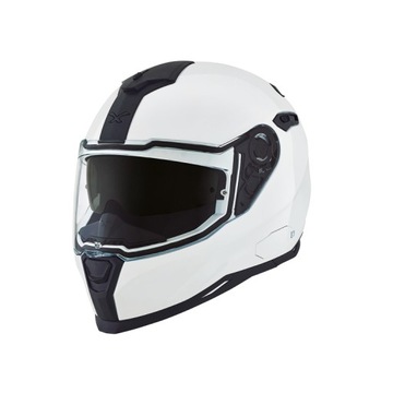 Nexx sx100 core white helmet motorcycle r. xl, фото