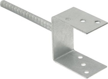 Pole base to embedding anchor у 160mm gr 5mm, фото