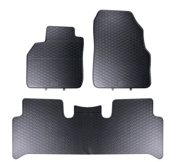 Коврики резиновые до renault scenic 2 2003-09 geyer, фото