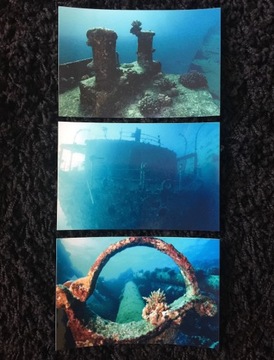 Bumper fishes diving wraki ships 3 pieces, фото