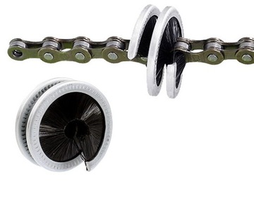 Spiro brush for cleaning chain, фото