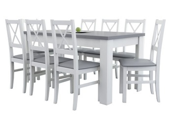 Reliable set distribution stand+ 8 chairs, фото