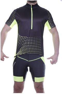 Stanteks t-shirt bicycle male on a bicycle pocket reflector mtb xxl, фото