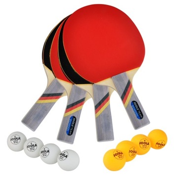 Set 4 x racket to tennis canteen joola team school+ balls, фото